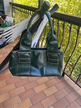 Dark Green 90s/00s Aldo Shoulder Bag